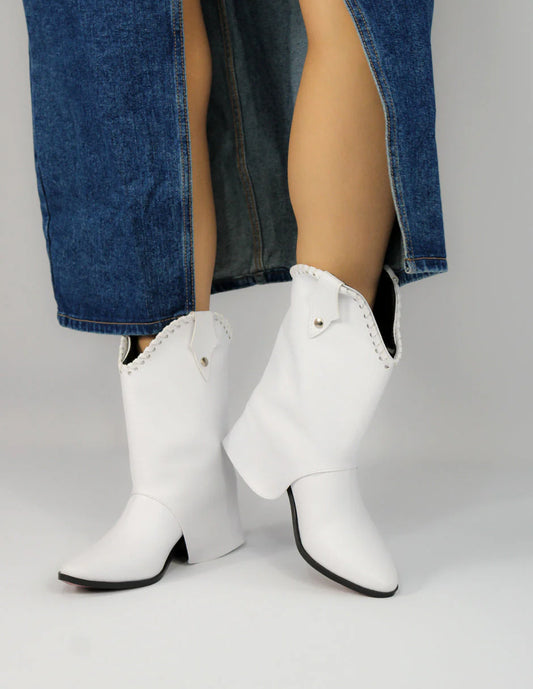 White boots Desmontable