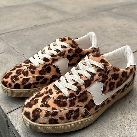 Leopard Print Sneakers